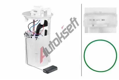 HELLA Palivov� p��vodn� jednotka HE 8TF358306-771, 8TF 358 306-771