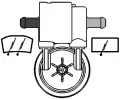 HELLA Vodn erpadlo ostikovae - itn skel HE 8TW005206-031, 8TW 005 206-031