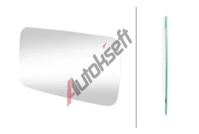 HELLA Sklo do vnějšího zrcátka HE 9EY561042-002, 9EY 561 042-002 HELLA Sklo do vnějšího zrcátka HE 9EY561042-002, 9EY 561 042-002