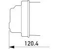 HELLA Kryt dlkovho svtlometu HE 9GH145943-001, 9GH 145 943-001