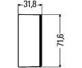 HELLA Kryt HE 9HB161122-012, 9HB 161 122-012