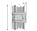 HELLA Alterntorov volnobka HE 9XU358038-011, HE 9XU 358 038-011