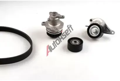 HEPU Vodní pumpa klínového drážkového řemenu HEP PK09641, PK09641 HEPU Vodní pumpa klínového drážkového řemenu HEP PK09641, PK09641