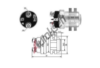 HOFFER Elektromagnetick� sp�na� start�ru HFR 6646001, 6646001
