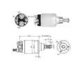Elektromagnetick spna startru HOFFER ‐ HFR 6646275