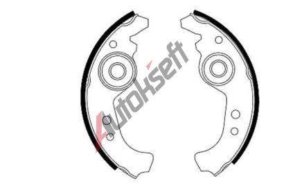 HELLA PAGID Sada brzdových čelistí HPG 8DB 355 000-091, 8DB 355 000-091 HELLA PAGID Sada brzdových čelistí HPG 8DB 355 000-091, 8DB 355 000-091