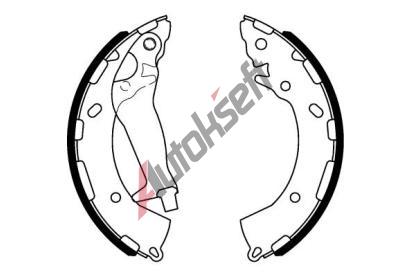 HELLA PAGID Sada brzdovch elist HPG 8DB 355 000-401, 8DB 355 000-401