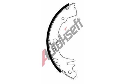 HELLA PAGID Sada brzdovch elist HPG 8DB 355 002-521, 8DB 355 002-521