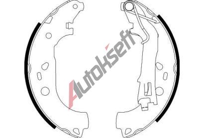 HELLA PAGID Sada brzdov�ch �elist� HPG 8DB 355 003-051, 8DB 355 003-051