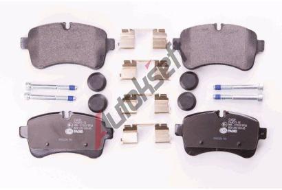HELLA PAGID Sada brzdovch destiek HPG 8DB 355 005-551, 8DB 355 005-551