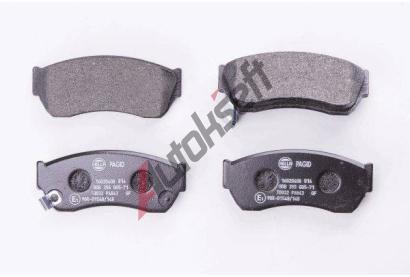 HELLA PAGID Sada brzdov�ch desti�ek HPG 8DB 355 005-711, 8DB 355 005-711