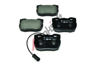 HELLA PAGID Sada brzdovch destiek HPG 8DB 355 005-841, 8DB 355 005-841