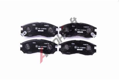 HELLA PAGID Sada brzdovch destiek HPG 8DB 355 006-471, 8DB 355 006-471