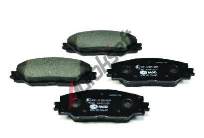 HELLA PAGID Sada brzdovch destiek HPG 8DB 355 006-871, 8DB 355 006-871