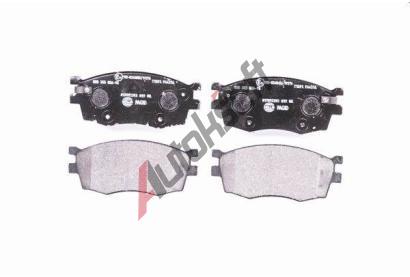 HELLA PAGID Sada brzdovch destiek HPG 8DB 355 006-951, 8DB 355 006-951
