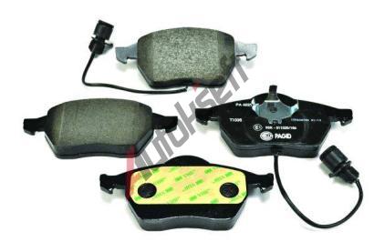 HELLA PAGID Sada brzdovch destiek HPG 8DB 355 007-461, 8DB 355 007-461