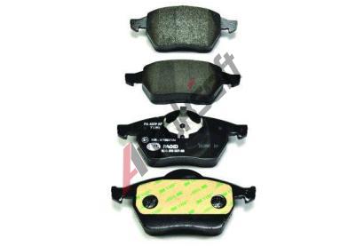 HELLA PAGID Sada brzdovch destiek HPG 8DB 355 007-881, 8DB 355 007-881