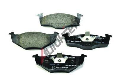 HELLA PAGID Sada brzdovch destiek HPG 8DB 355 007-891, 8DB 355 007-891