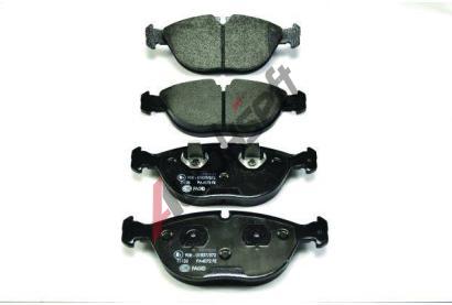 HELLA PAGID Sada brzdovch destiek HPG 8DB 355 008-261, 8DB 355 008-261