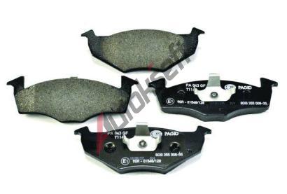 HELLA PAGID Sada brzdovch destiek HPG 8DB 355 008-351, 8DB 355 008-351