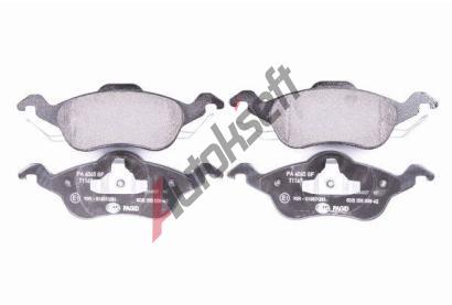 HELLA PAGID Sada brzdovch destiek HPG 8DB 355 008-621, 8DB 355 008-621