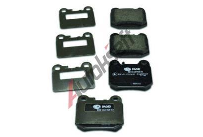 HELLA PAGID Sada brzdov�ch desti�ek HPG 8DB 355 008-831, 8DB 355 008-831