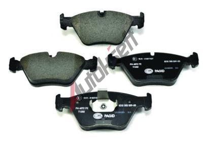 HELLA PAGID Sada brzdov�ch desti�ek HPG 8DB 355 009-001, 8DB 355 009-001