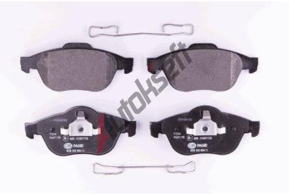 HELLA PAGID Sada brzdovch destiek HPG 8DB 355 009-111, 8DB 355 009-111