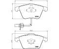 HELLA PAGID Sada brzdovch destiek HPG 8DB 355 009-201, 8DB 355 009-201