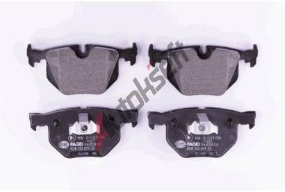 HELLA PAGID Sada brzdov�ch desti�ek HPG 8DB 355 009-331, 8DB 355 009-331