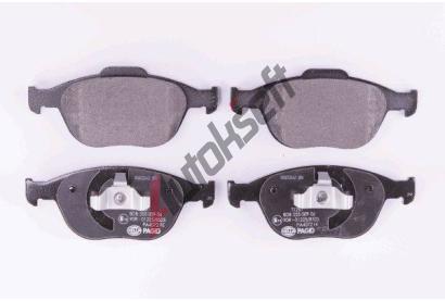 HELLA PAGID Sada brzdovch destiek HPG 8DB 355 009-561, 8DB 355 009-561