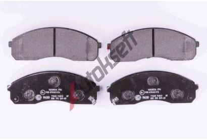 HELLA PAGID Sada brzdových destiček HPG 8DB 355 009-601, 8DB 355 009-601 HELLA PAGID Sada brzdových destiček HPG 8DB 355 009-601, 8DB 355 009-601