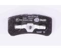 HELLA PAGID Sada brzdovch destiek HPG 8DB 355 009-691, 8DB 355 009-691