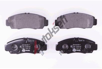 HELLA PAGID Sada brzdovch destiek HPG 8DB 355 009-771, 8DB 355 009-771