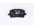 HELLA PAGID Sada brzdovch destiek HPG 8DB 355 010-221, 8DB 355 010-221