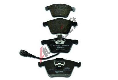 HELLA PAGID Sada brzdovch destiek HPG 8DB 355 010-351, 8DB 355 010-351