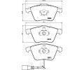 HELLA PAGID Sada brzdovch destiek HPG 8DB 355 010-351, 8DB 355 010-351