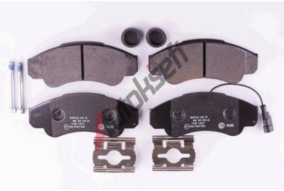 HELLA PAGID Sada brzdovch destiek HPG 8DB 355 010-401, 8DB 355 010-401