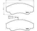 HELLA PAGID Sada brzdovch destiek HPG 8DB 355 010-401, 8DB 355 010-401