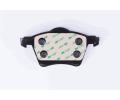 HELLA PAGID Sada brzdovch destiek HPG 8DB 355 010-631, 8DB 355 010-631