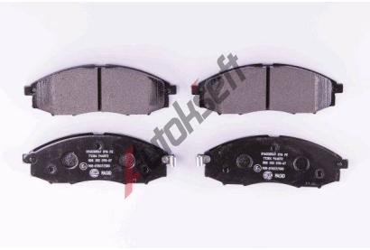 HELLA PAGID Sada brzdovch destiek HPG 8DB 355 010-671, 8DB 355 010-671