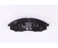 HELLA PAGID Sada brzdovch destiek HPG 8DB 355 010-671, 8DB 355 010-671