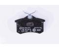HELLA PAGID Sada brzdovch destiek HPG 8DB 355 010-781, 8DB 355 010-781