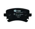 HELLA PAGID Sada brzdovch destiek HPG 8DB 355 010-971, 8DB 355 010-971
