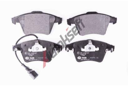 HELLA PAGID Sada brzdovch destiek HPG 8DB 355 011-171, 8DB 355 011-171