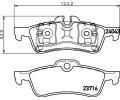 HELLA PAGID Sada brzdovch destiek HPG 8DB 355 011-351, 8DB 355 011-351