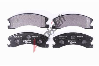 HELLA PAGID Sada brzdovch destiek HPG 8DB 355 011-541, 8DB 355 011-541