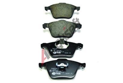 HELLA PAGID Sada brzdovch destiek HPG 8DB 355 011-571, 8DB 355 011-571