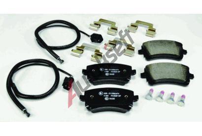 HELLA PAGID Sada brzdovch destiek HPG 8DB 355 011-641, 8DB 355 011-641