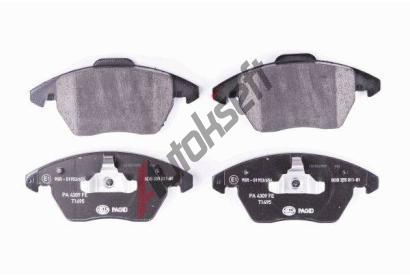 HELLA PAGID Sada brzdovch destiek HPG 8DB 355 011-811, 8DB 355 011-811